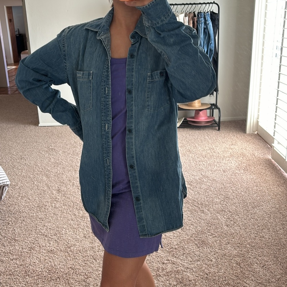 Denim button down - Picture 6 of 6
